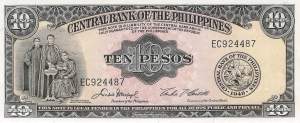 Philippinen 10 Pesos 1949 p136e